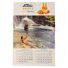Image 2 : A 1960 Disneyland Calendar from Nesbitt's Orange Soda.