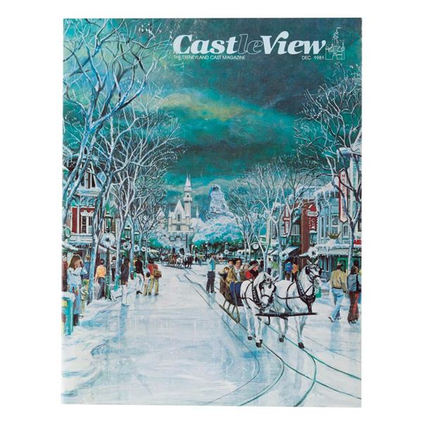 The Only Issue of the Disneyland Cast Magazine CastleView.