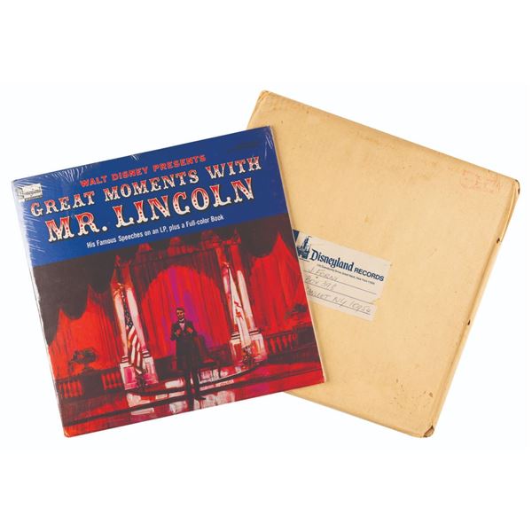 A Great Moments with Mr. Lincoln Sealed Record.