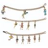 Image 1 : Three Early "Peter Pan" Charm Bracelets.