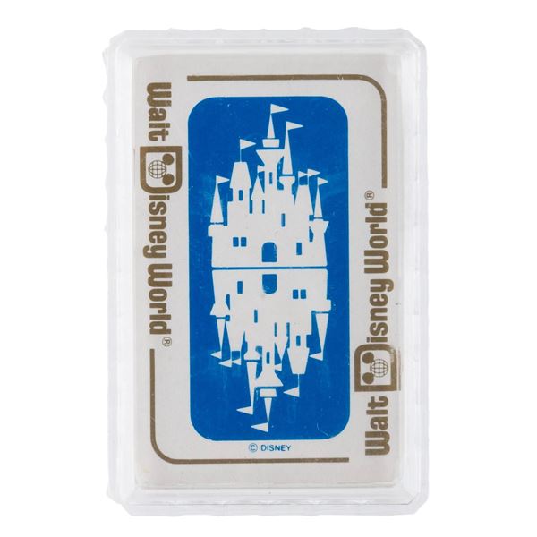 A Walt Disney World Mini Playing Card Deck.