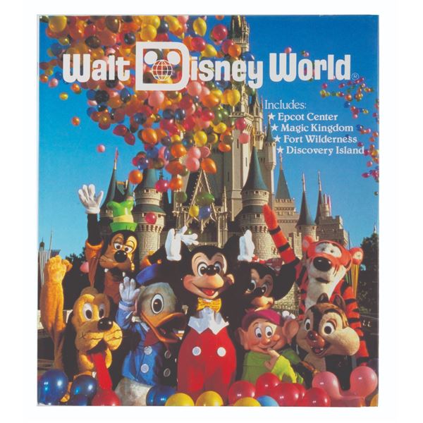 A 1980s Walt Disney World Book.