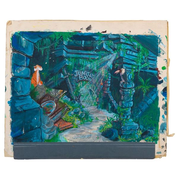 A "Jungle Book" Attraction Concept Painting.