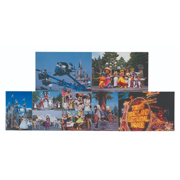 A Collection of Early Tokyo Disneyland Postcards.