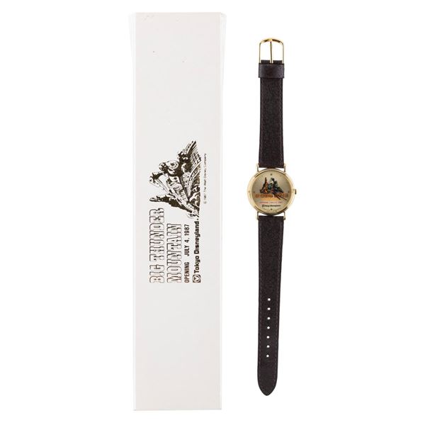 A Tokyo Disneyland Big Thunder Mountain Opening Day Watch.