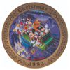 Image 1 : A 1993 Tokyo Disneyland Christmas Plate.