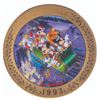 Image 2 : A 1993 Tokyo Disneyland Christmas Plate.
