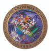 Image 4 : A 1993 Tokyo Disneyland Christmas Plate.