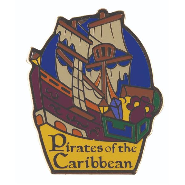 A Tokyo Disneyland Pirates of the Caribbean Pin.