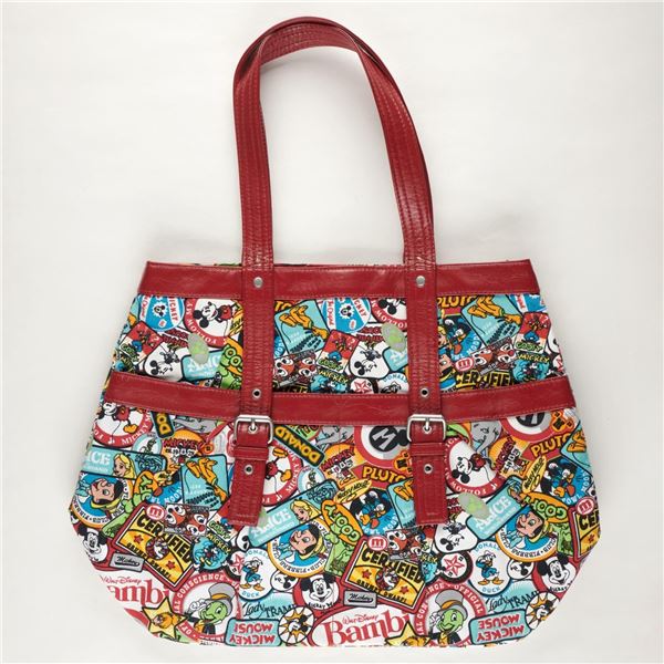 A Disney Parks Character Badges Purse.