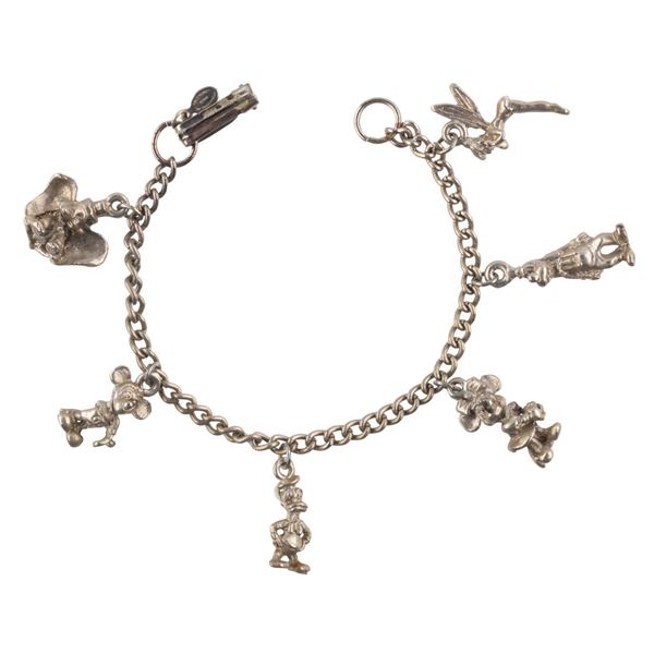 A Disneyland Character Charm Bracelet.
