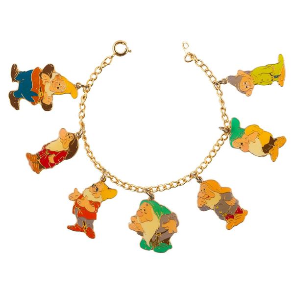 A Seven Dwarfs Charm Bracelet.