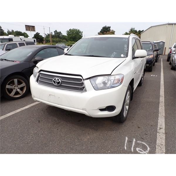 2008 Toyota Highlander Hybrid