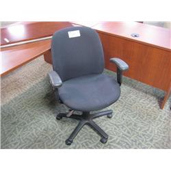 Black Multi Lever Ergonomic Task Chair