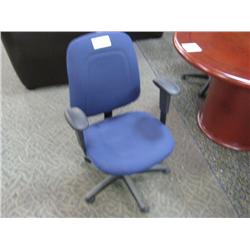 Blue Multi Lever Task Chair