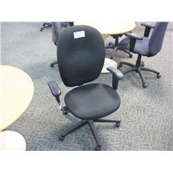 Global Mid Back Multi Lever Task Chair (black)