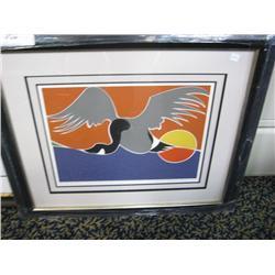 Framed Print, Canada Goose