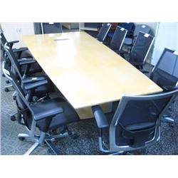 Maple 10' Arrowhead Boardroom Table