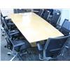 Image 1 : Maple 10' Arrowhead Boardroom Table