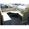 Image 2 : Haworth 2 Person U-Shaped Modular Workstation