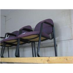 Burgundy Client Chair