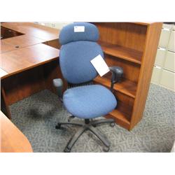 Blue Hiback Executive Chair