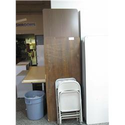 Misc. Folding Tables And Chairs
