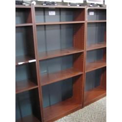 Burgundy 6' Bookshelf