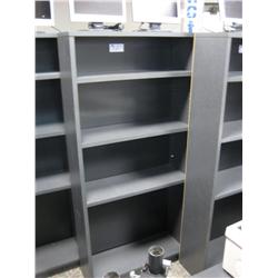 Dark Grey 6' Bookshelf