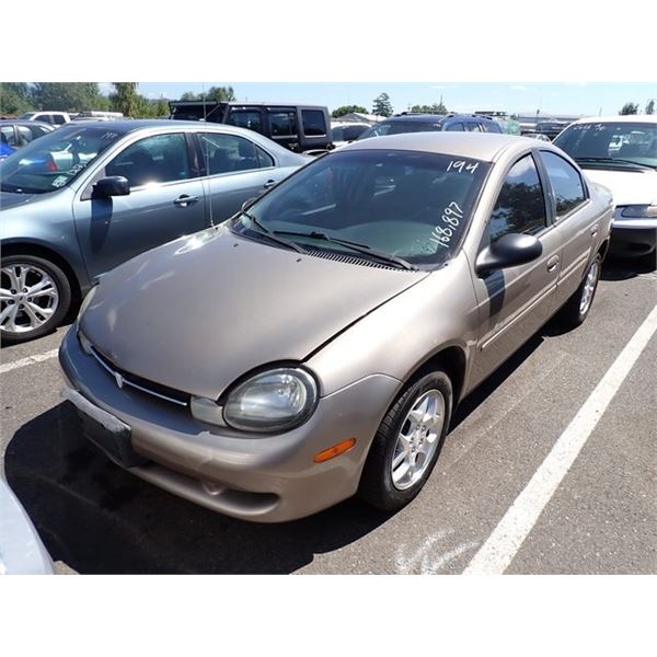 2001 Plymouth Neon