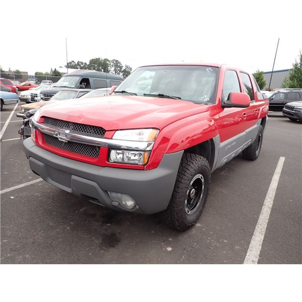2002 Chevrolet Avalanche