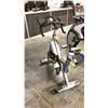 Image 2 : GREY/YELLOW LIVESTRONG EXERCISE BIKE D45" X W21" X H45"
