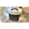 Image 2 : ANTIQUE BRONZE - PARAMOUNT OVAL FIRE PIT TABLE -  MDL:FP-450 *IN BOX*