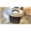 Image 2 : ANTIQUE BRONZE - PARAMOUNT OVAL FIRE PIT TABLE -  MDL:FP-450 *IN BOX*