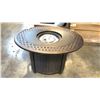 Image 2 : ANTIQUE BRONZE - PARAMOUNT OVAL FIRE PIT TABLE -  MDL:FP-450 *IN BOX*