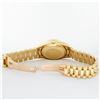 Image 4 : Rolex Mens Quickset 18K Yellow Gold Factory Diamond Dial Day Date President Wris