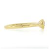 Image 5 : NEW 14k Yellow Gold 0.53 ctw Marquise Bezel Diamond Solitaire Petite Simple Ring