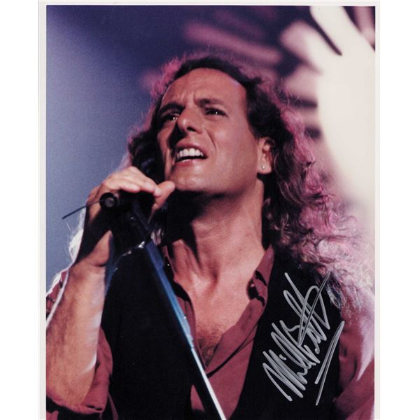 Michael Bolton signed photo