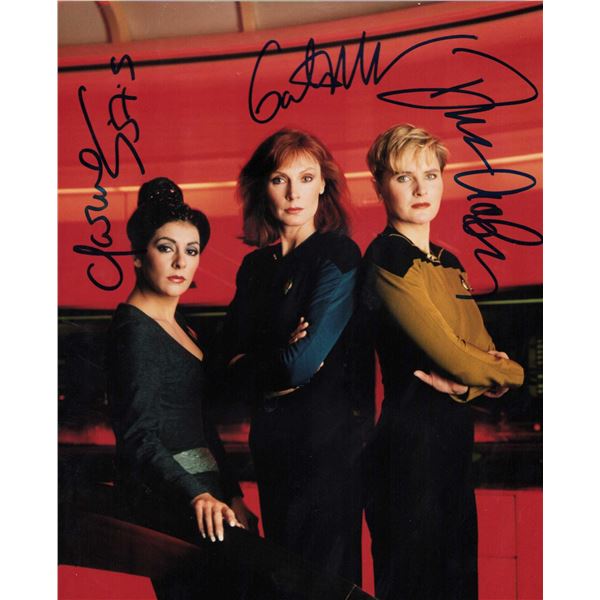Star Trek cast signed photo
