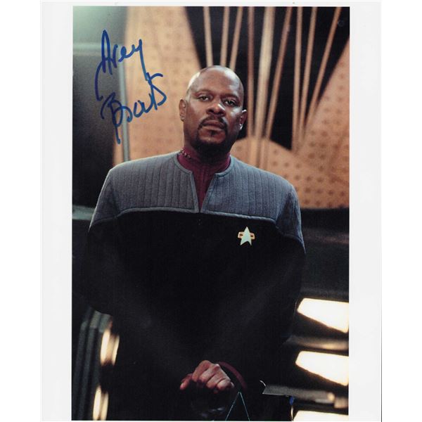 Avery Brooks signed photo Star Trek