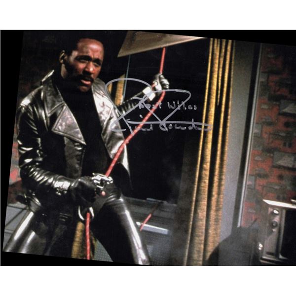 Richard Roundtree signed photo