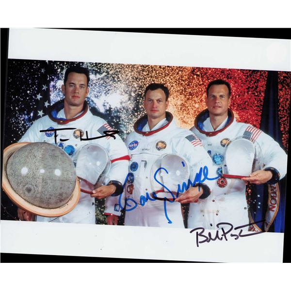 Apollo 13 cast  signed photo