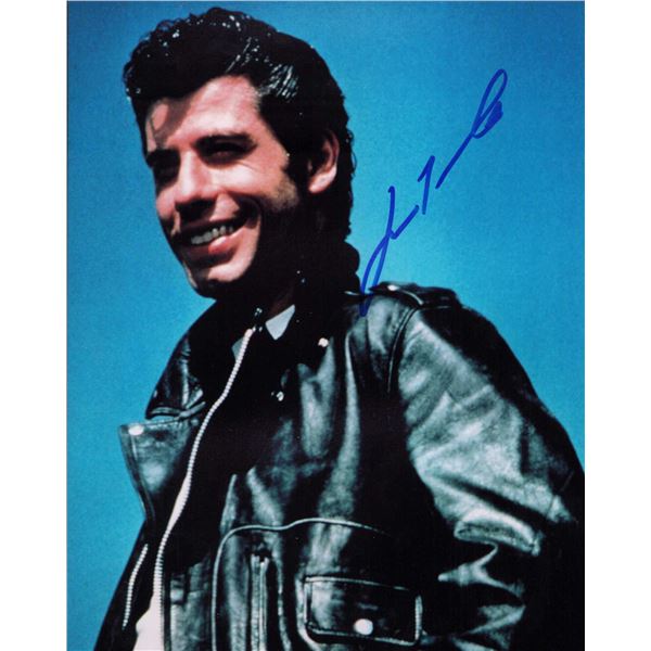 John Travolta signed photo