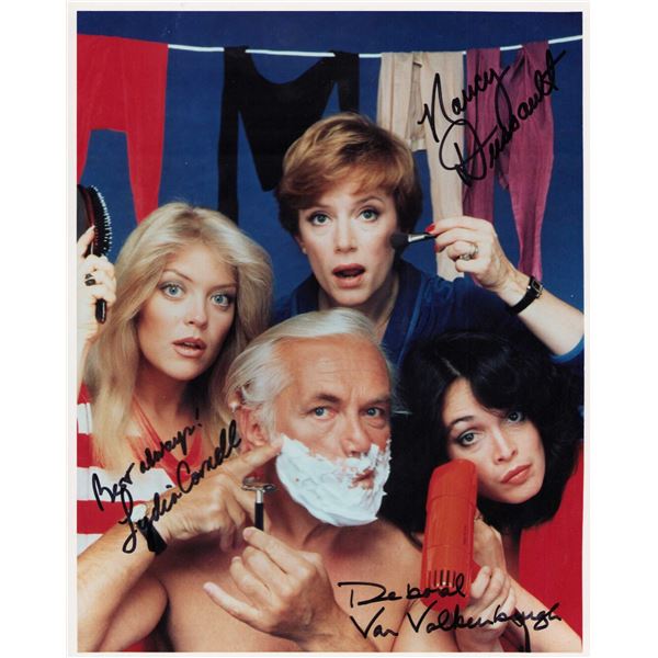 Too Close for Comfort cast signed photo