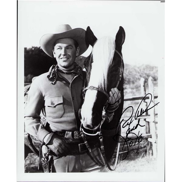 Rex Allen signed photo Western