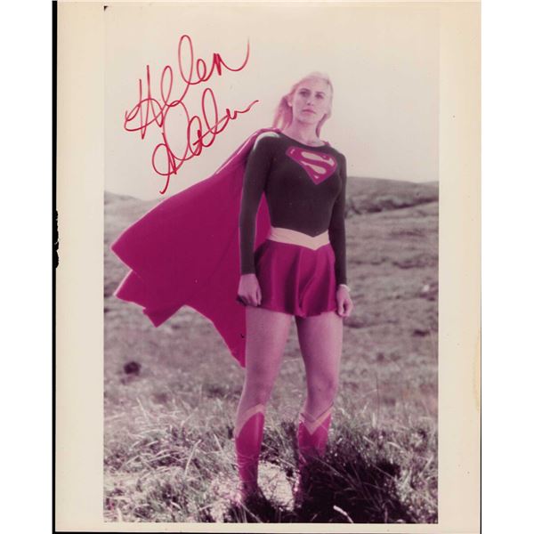 Helen Slater signed photo Supergirl