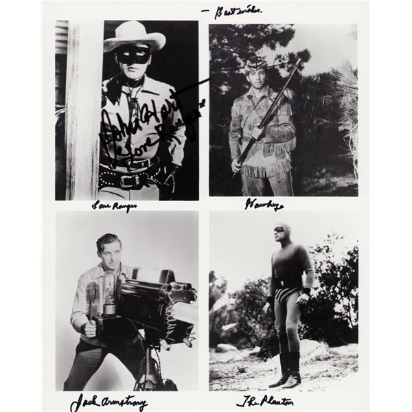 John Hart signed photo Lone Ranger