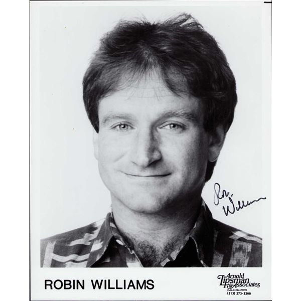 Robin Williams signed photo