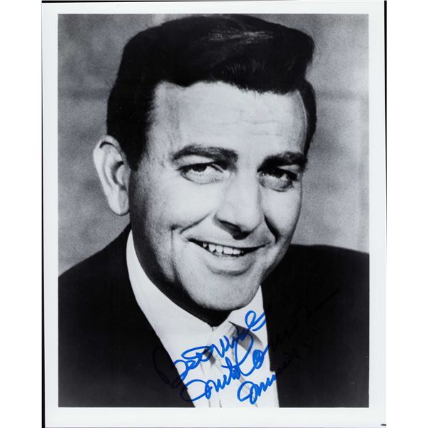 Mike Connors signed photo
