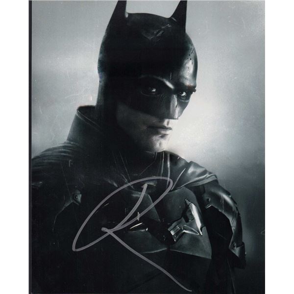 Robert Pattinson signed photo Batman